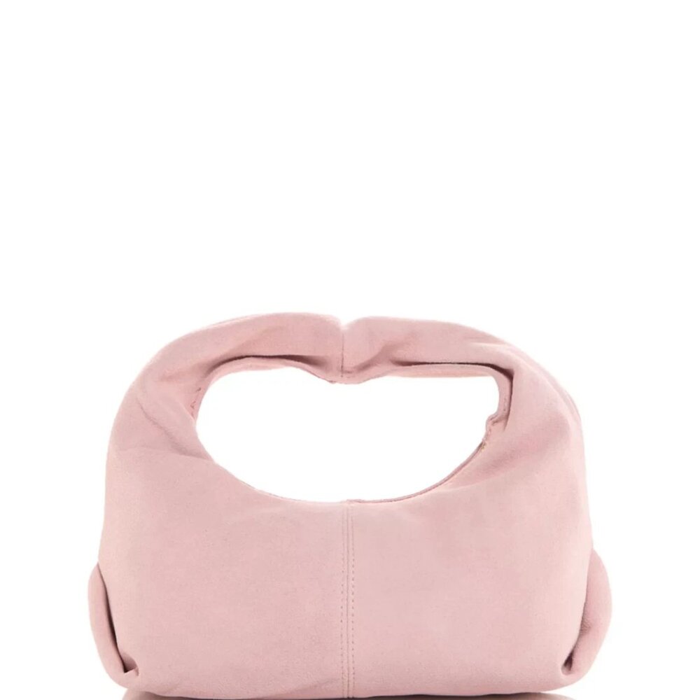 AQUA Suede Hobo Bag -PINK